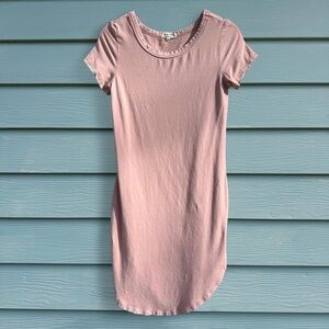 Heart Hips Blush Pink Mini Dress